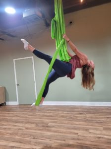Intro to Aerial Yoga @ Soul Synergy Rocks and Yoga